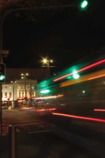Learn to Use Your Tripod to take car light trail photos.