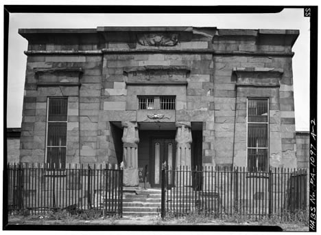 Philadelphia County Prison, Debtors' Wing, Reed St. & Passyunk Ave., PHILADELPHIA, Philadelphia County, PA.