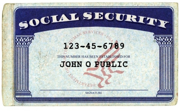 Social security card