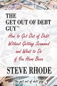 How to get out of debt without getting scammed - book 1 cover