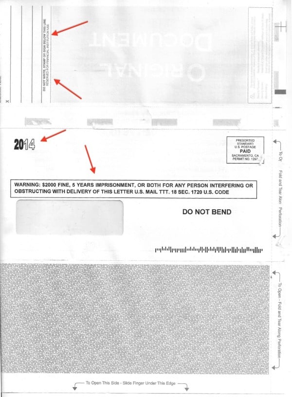 Cbap mailer outside | get out of debt guy - steve rhode Front of mailer.