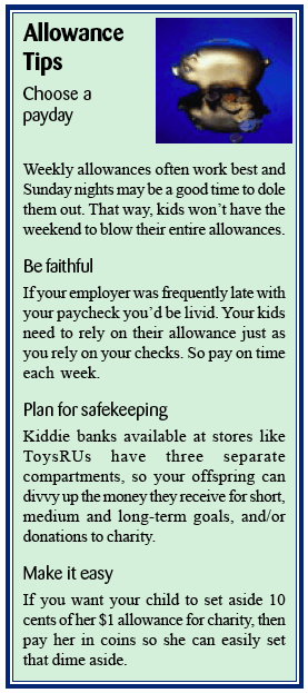 Allowance tips Allowance tips
