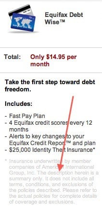 Equifax debt wise