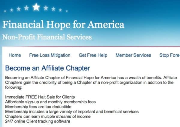 Financial hope for america business opportunity Financial hope for america business opportunity