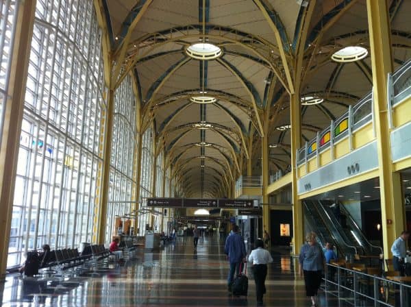 Passing through reagan national airport - dca