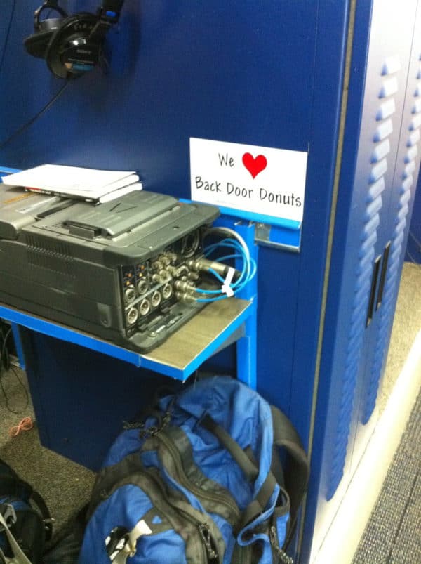 In the white house briefing room