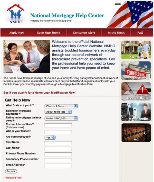 National mortgage help center
