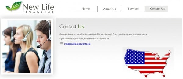 New life financial contact us