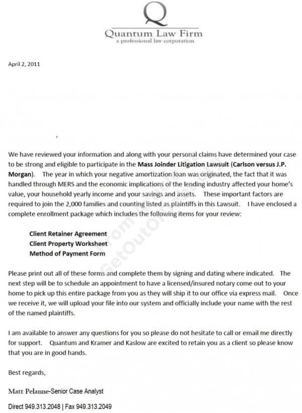Quantum law firma