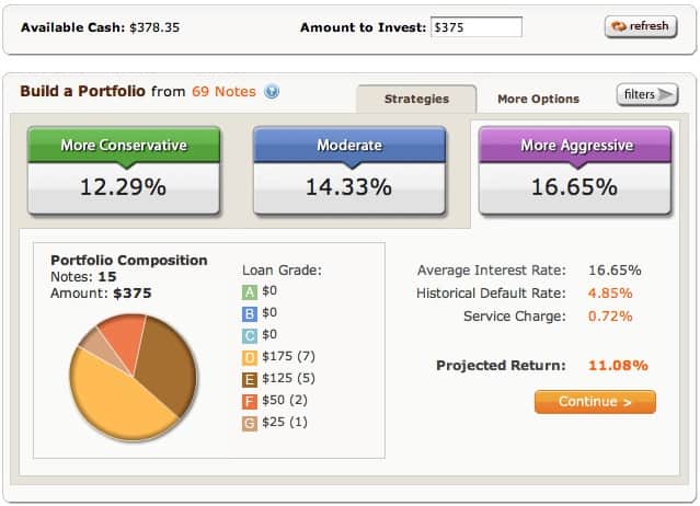 Lending Club Investment Screen