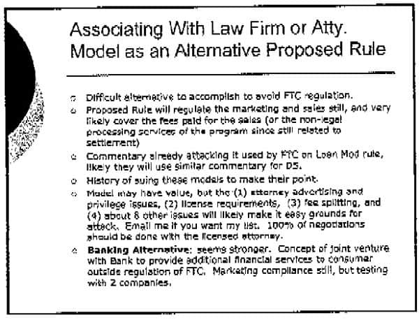 Tasc - associating with law firm or atty. Model as an alternative proposed rule Tasc - associating with law firm or atty. Model as an alternative proposed rule