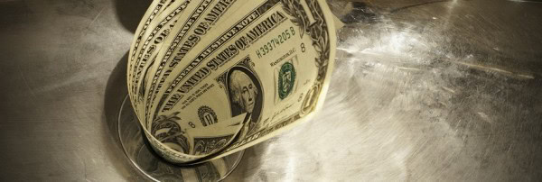 Money down the drain narrow