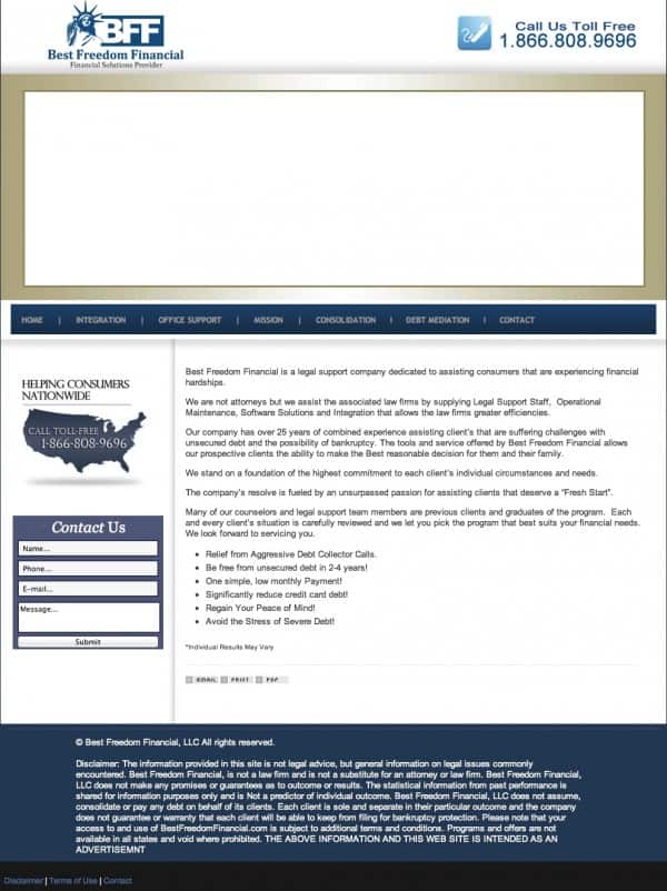 Best freedom financial