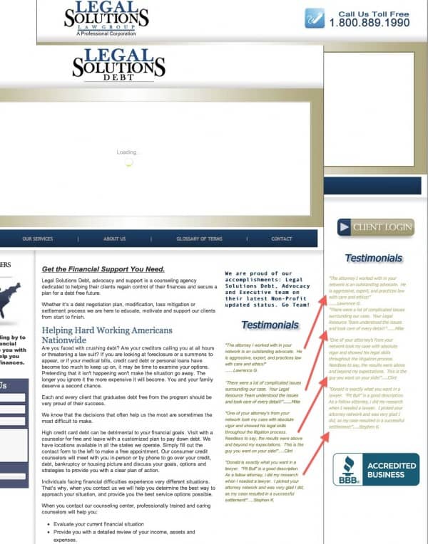 Legal solutions - bankruptcy settlement