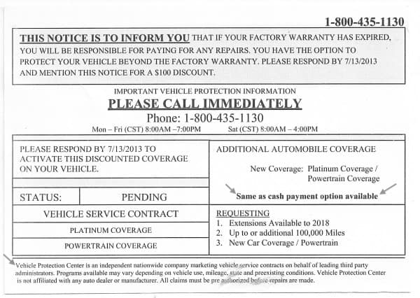 Auto warranty 1