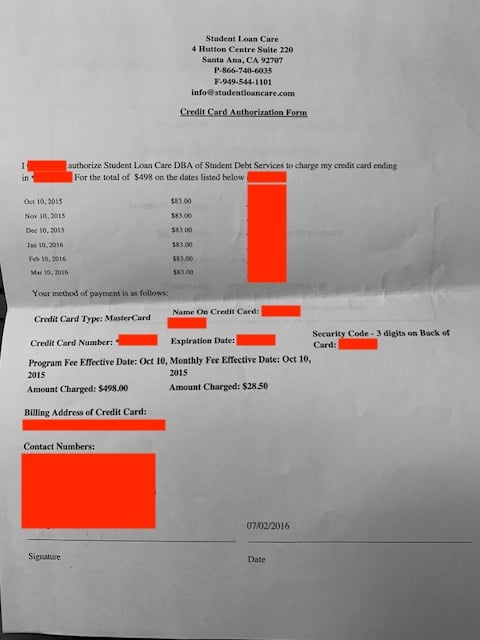 Student loan care Student loan care