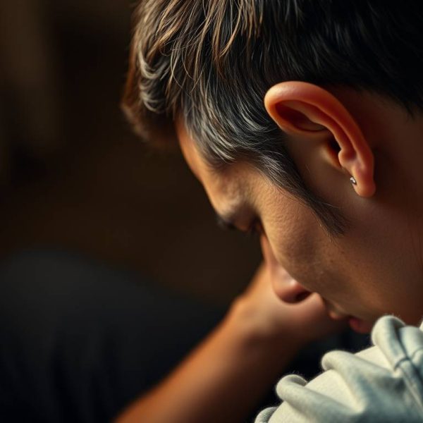 Overwhelmed young woman with debt stress, seeking debt relief solutions, financial assistance and debt counseling.