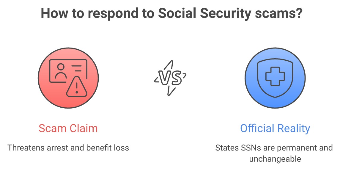 They said my Social Security number was suspended - myth vs truth infographic