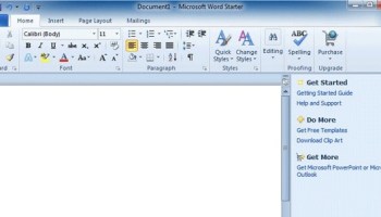 Download Microsoft Office 2010 Starter Edition