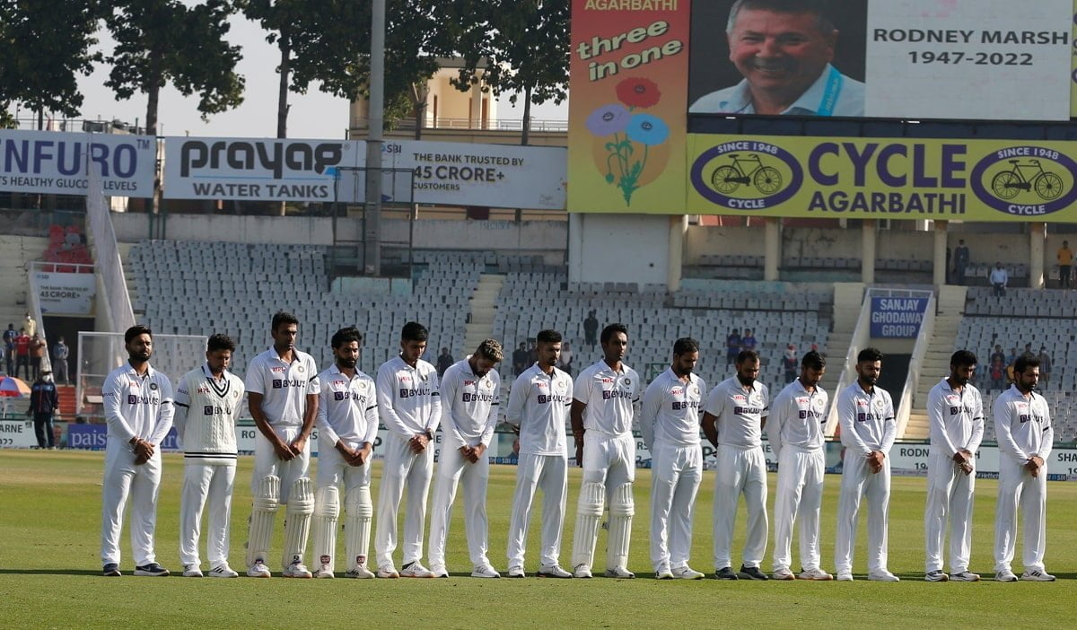 In Shane Warne's memory: India, Sri Lanka, England cricketers pay tribute to the legend 2 Team India pays respect to Rodney Marsh