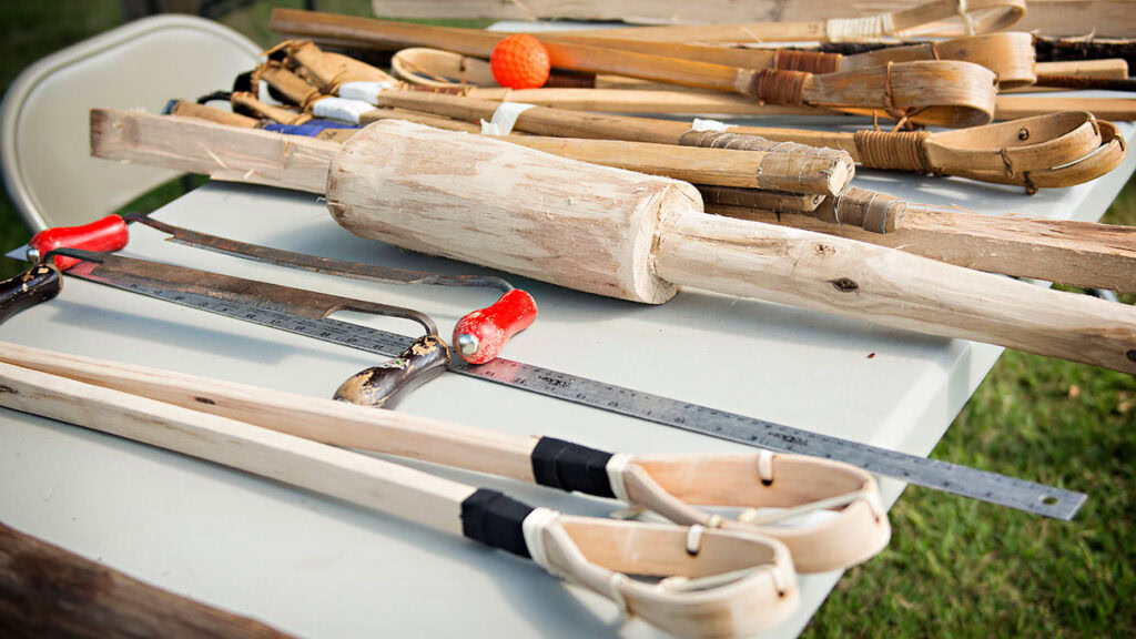 Stickball Making