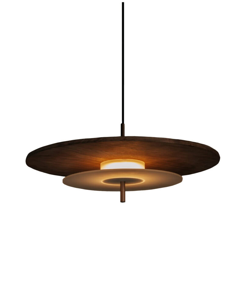 Alternative view of Aeroplan Wood Pendant