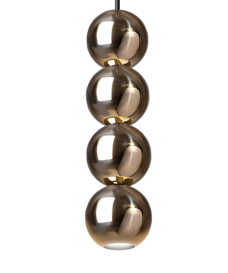 Alternative view of Bola Bola Brass LED