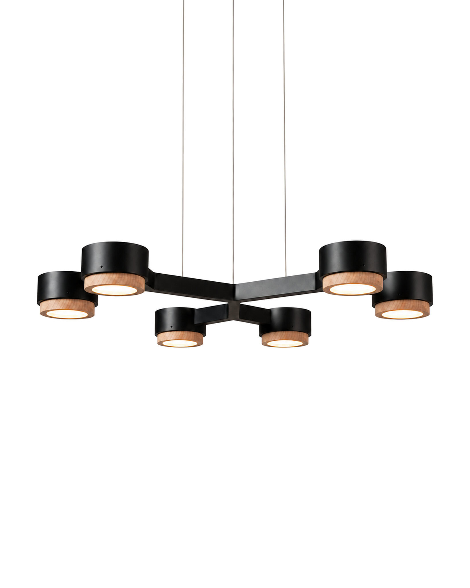 Jubi Wood Chandelier 60 - obrazek 2