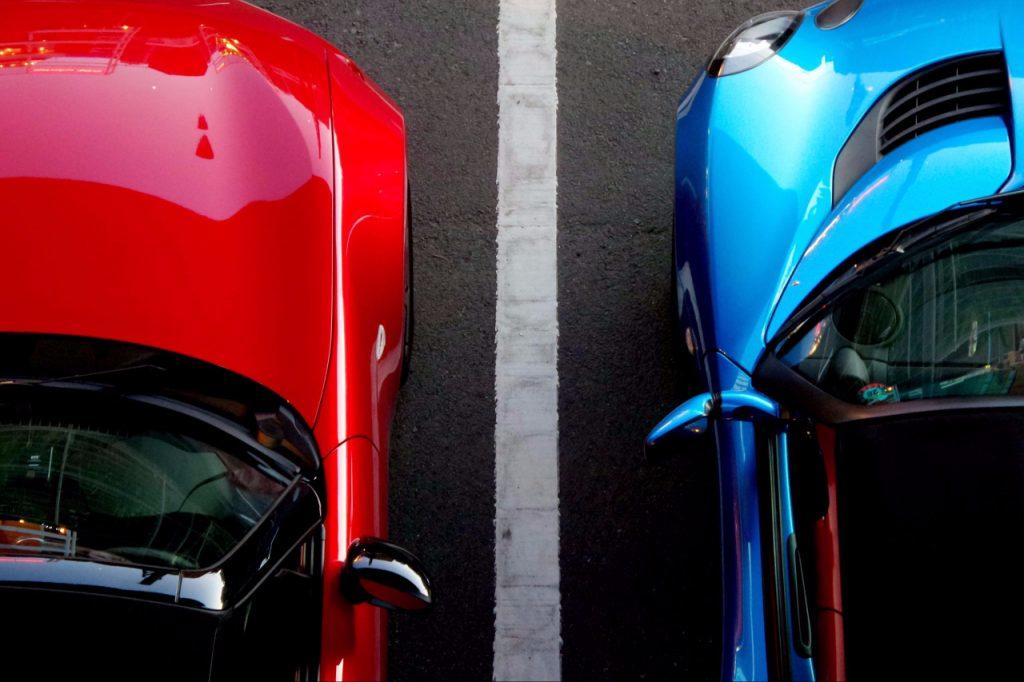 Two beautiful new cars