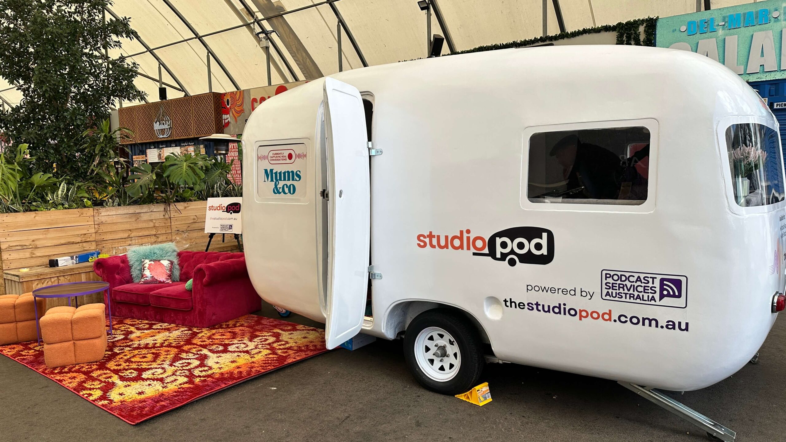 Podcast Services Australia the studiopod mobile podcast recording studio melbourne