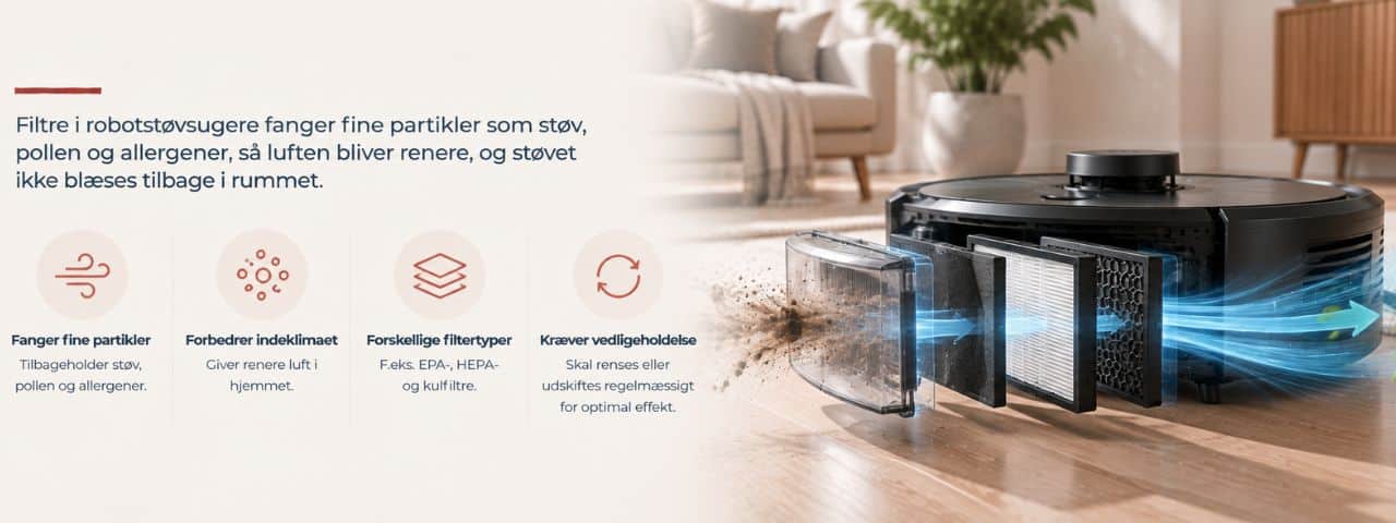 Filtre i støvsugere
