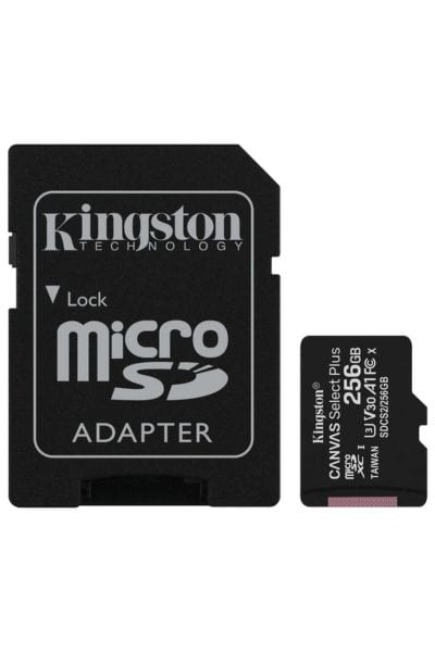 Kingston Canvas Select Plus microSD/SD 256GB