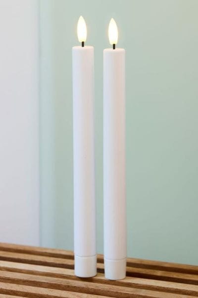 Sirius Sille Genopladelig Kunstigt Stearinlys 25 CM