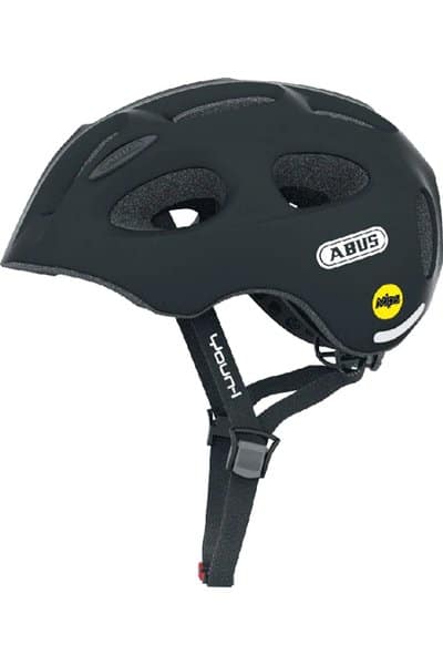 Abus Black Youn-I MIPS Juniorhjelm