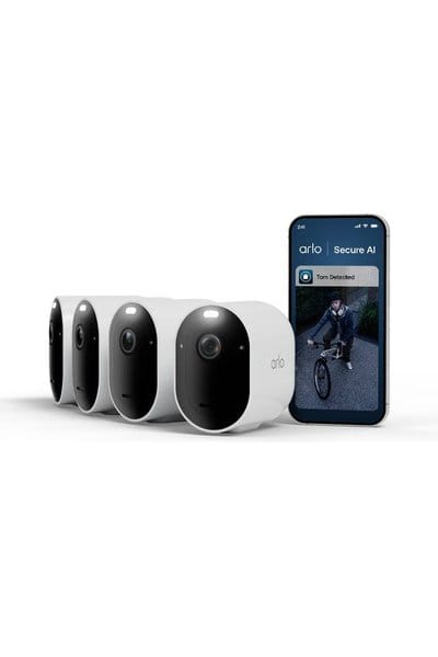 Arlo Pro 6 2K+ Overvågningskamera 4stk