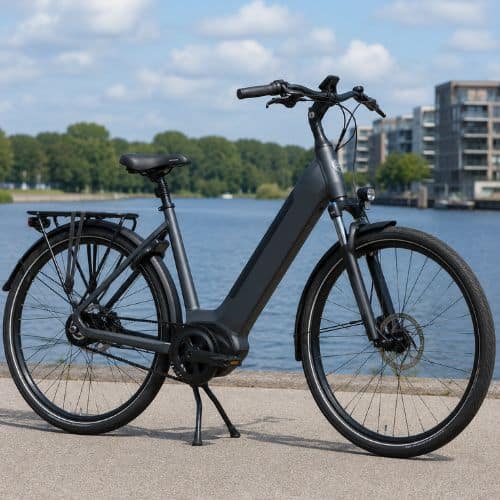 elcykel med en kadencesensor