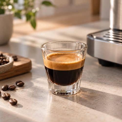 en espresso kaffe