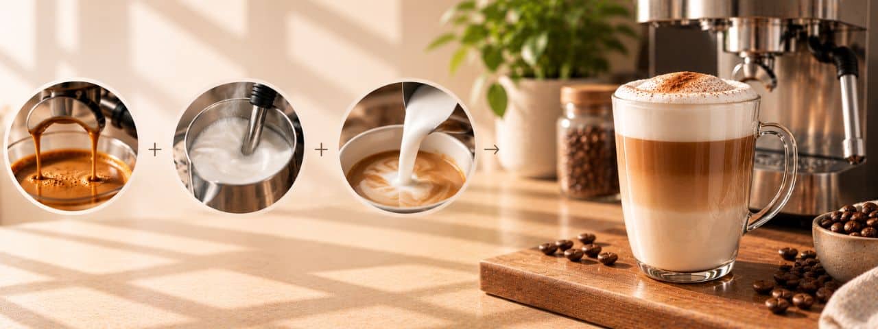 Hvad er caffè latte? Guide til den milde og cremede favorit