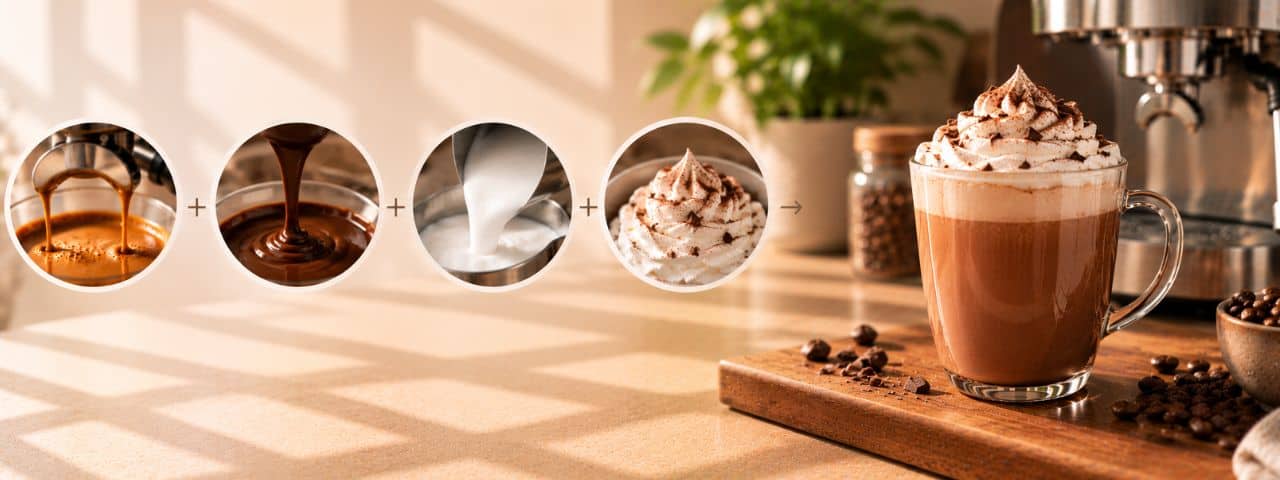 Hvad er en caffè mocha? Den uimodståelige choko kaffe