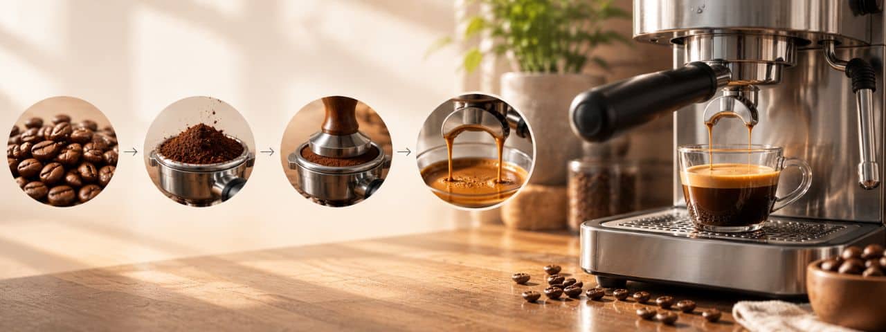 Hvad er espresso? Guide til brygning, crema og smag