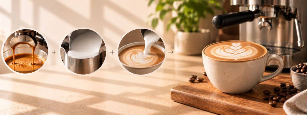 Hvad er en flat white? Den australske kaffebar klassiker