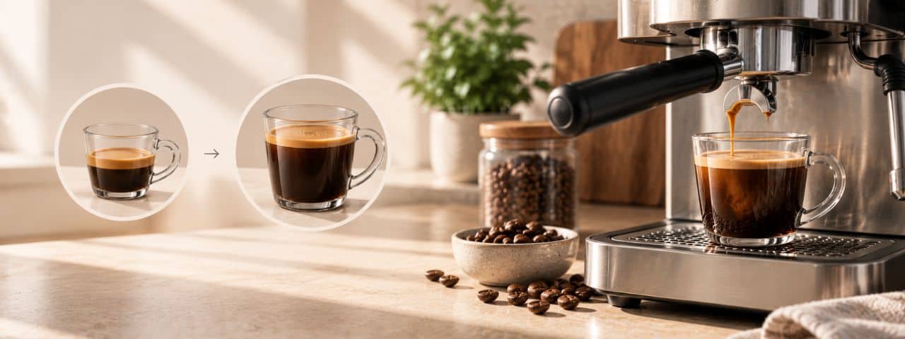 Hvad er en lungo? Alt om det forlængede espressoshot