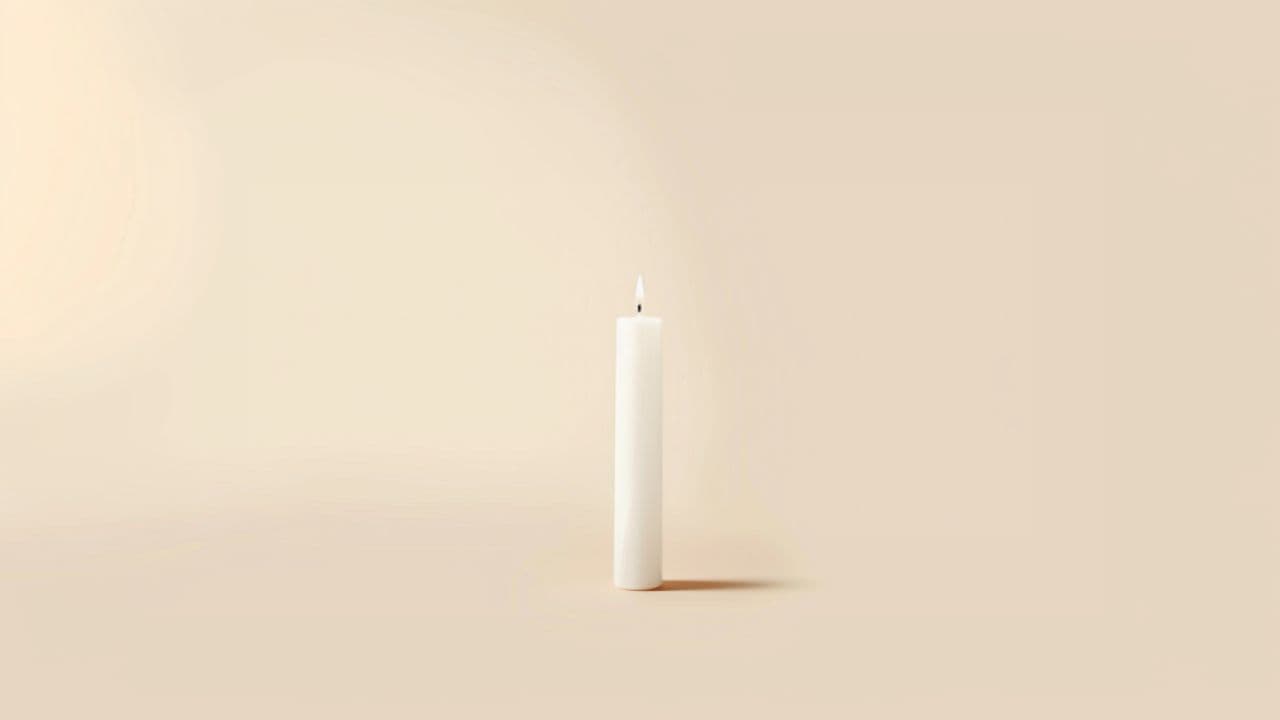 kunstige stearinlys test
