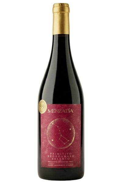 Menzatia Primitivo Negroamaro Salento 2025 Rossa