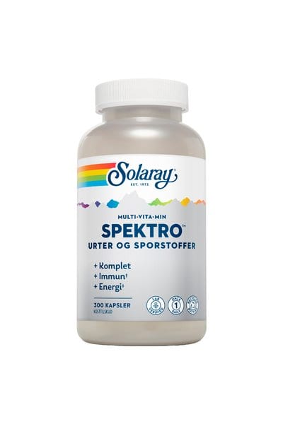 Solaray Spektro Multi-Vita-Min 300 Kapsler