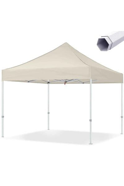 Topsun Pavillon Easy Up 3x3m Stål Premium