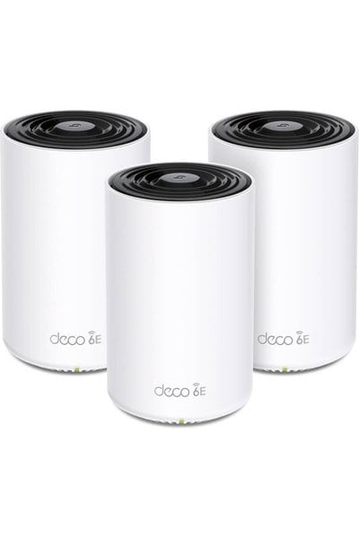 TP-Link Deco XE75 Pro AXE5400 Tri-Band Mesh WiFi 6E System 3 Pack