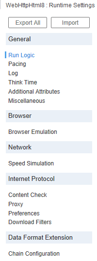 Ideal Runtime Settings in HP LoadRunner - QAInsights