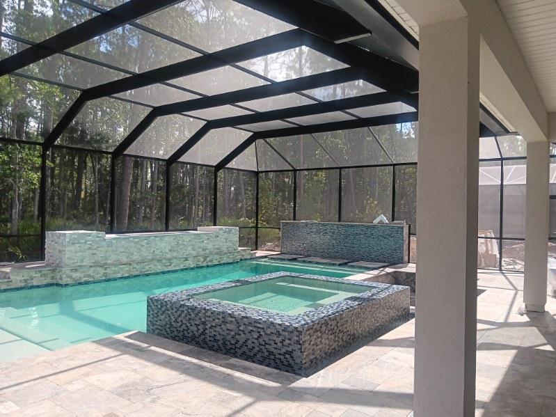 Fall is the perfect time to build the swimming pool enclosure of your dreams.