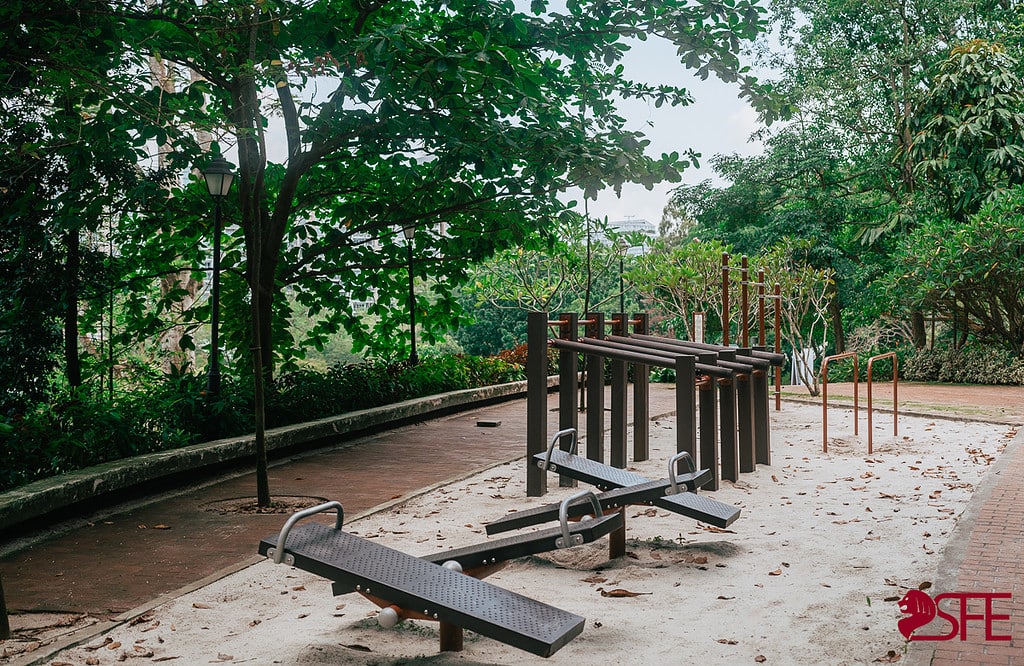 Ultimate Guide of Fort Canning Park Singapore: Explore the Historic Landmark 11 Outdoor Fitness center area at Fort Canning Park